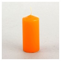 Свеча оранжевая (парафин)